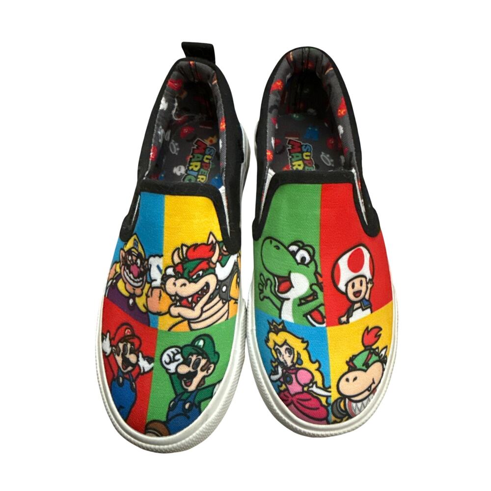 Kids Size 13 Never Worn Mario Kart Shoes